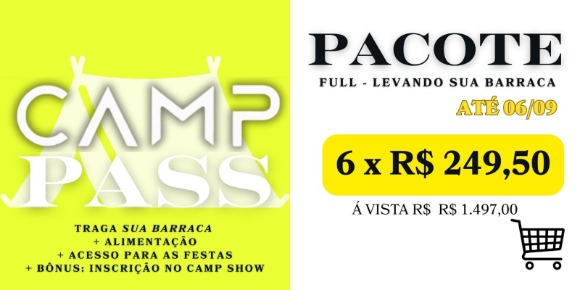dance camp, ingresso, curso de ferias